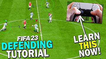 LEARN this DEFENDING TECHNIQUE NOW! FIFA 23 PARTIAL TEAM PRESS TUTORIAL | FIFA 23 DEFENDING TUTORIAL
