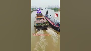 YOU THINK YOU KNOW YOUR COLREG, WHY WAS THERE NO COLLISION 💥 #collisionatsea #vessel #seaman