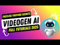 AI Video Generator Tutorials: How to Make Faceless YouTube Videos with VideoGen AI