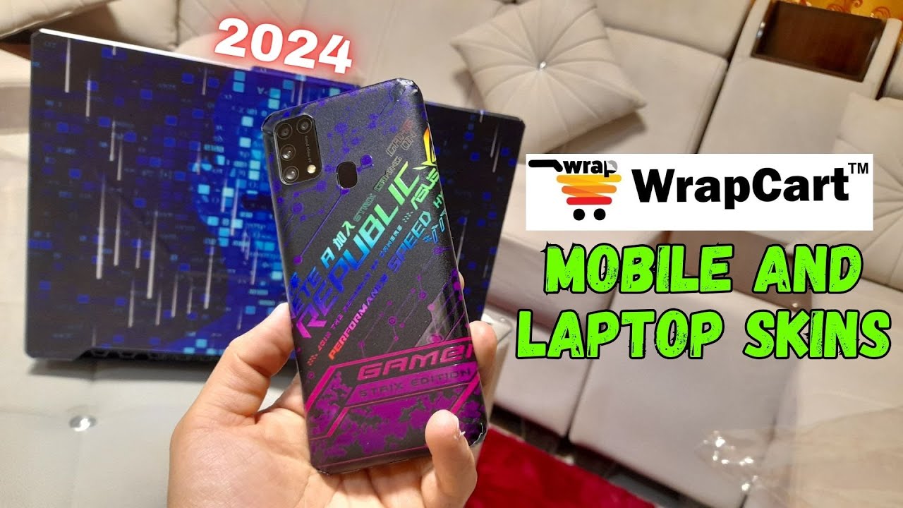Best Mobile and Laptop Skins 2024 Asus tuf 17.3 inch | Wrapcart | Giveaway