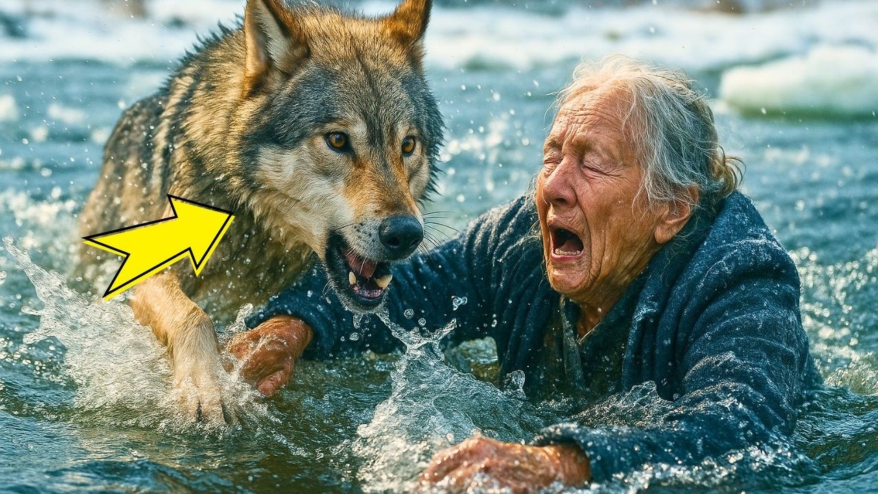 ВОЛК СПАС СТАРУШКУ С ЛЕДЯНОЙ ВОДЫ, ТО ЧТО СЛУЧИЛОСЬ ДАЛЬШЕ ПЕРЕВЕРНУЛО ВСЕ