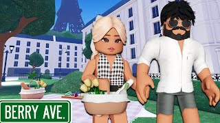 ✈️24 HOURS in PARIS with my BOYFRIEND!🌷| Berry Avenue Roleplay