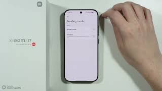 Xiaomi 17: How to Enable Blue Light Filter (Reading Mode/Night Mode) screenshot 3