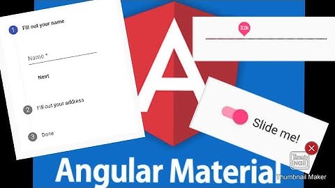 Angular Material UI Design Components You must Know!