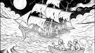 🕯 The Cursed Lights o’ the Flying Dutchman | Pirates Anthem ⚓ Most Ghostly Sea Shanty