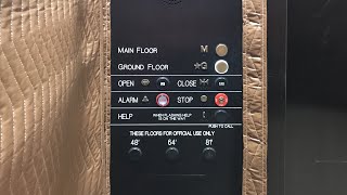 Unknown Traction Modded Elevator At National Gallery Of Art Main Entrance, Washington, D.c.