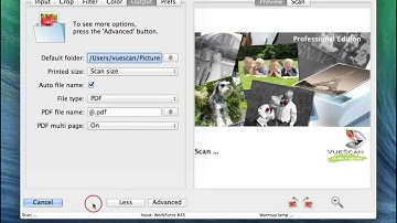 How to scan a multipage PDF document with VueScan , easy way to use vuescan