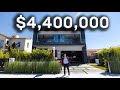 Inside a $4.4 Million Modern Mansion in Los Angeles with a Rooftop Deck!