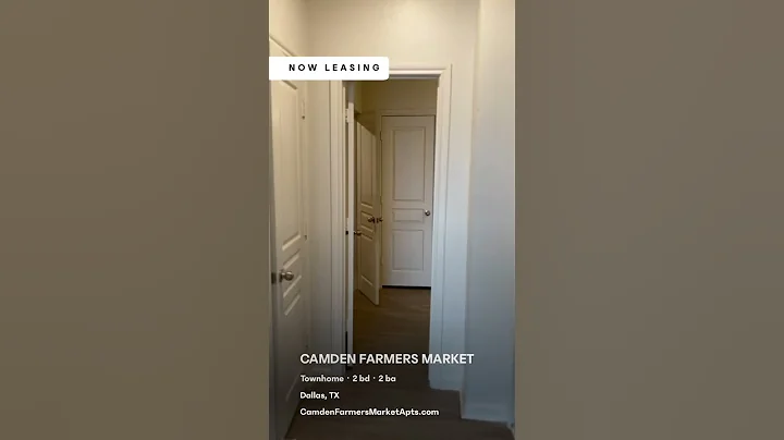 Camden Farmers Market - Townhome Floor Plan 2 bed 2 bath - DayDayNews