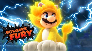 SUPER SUPER MARIO?! THESE BOWSER FIGHTS ARE INSANE || BOWSERS FURY PART 2