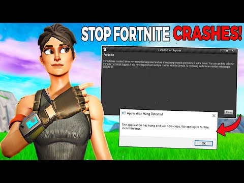 How to STOP Fortnite From Crashing | Fortntie Crash Reporter switch to Directx11 (Directx12 Crash)