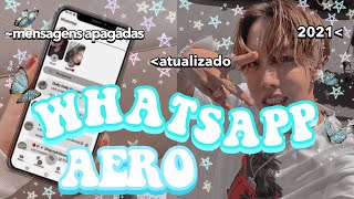 Whatsapp AERO atualizado 2021~ ultima versão com loja de temas + emoji de iPhone✨🌹 screenshot 2