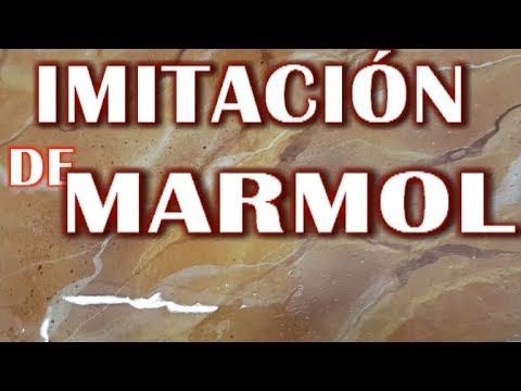 Vídeo: Cómo Crear Un Acabado De Imitación De Mármol En Sus Muebles