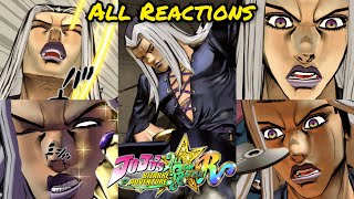 Leone Abbacchios Easter Eggs/Reactions-JoJos Bizarre Adventure All-Star Battle R