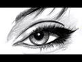 Drawing Lesson: How to Draw Eyes - Speed Drawing | MAT