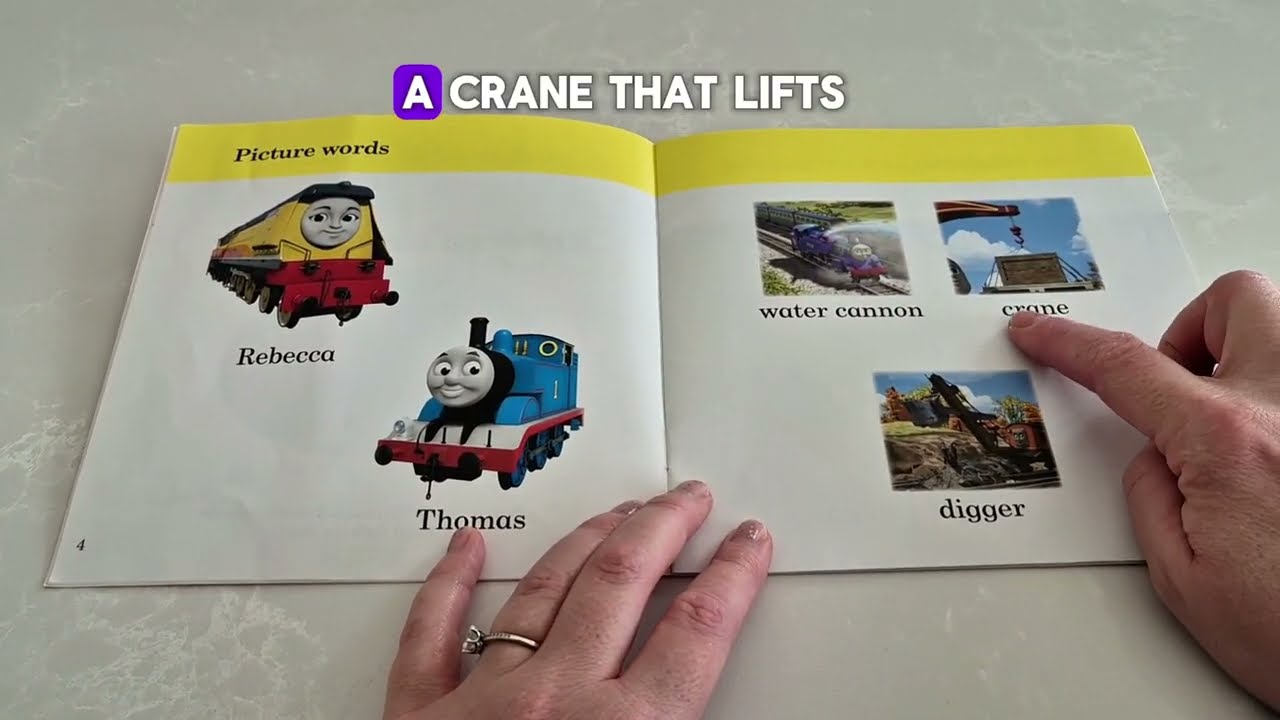 Томас и друзья: Ребекка и друзья (Чтение вслух) | Фонетика | Читаем вместе с мамой Милли