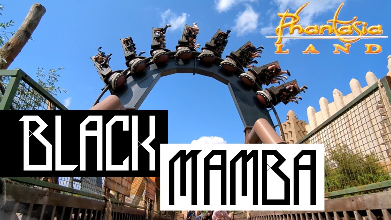 Black Mamba Off Ride | Phantasialand in 4K 60fps