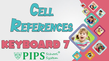 Grade 7 Computer Lecture Cell References by PIPS School System Hafizabad