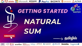 Finding the Sum of Natural Numbers