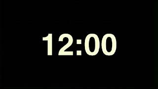 12 minutes timer | 12 minutes countdown