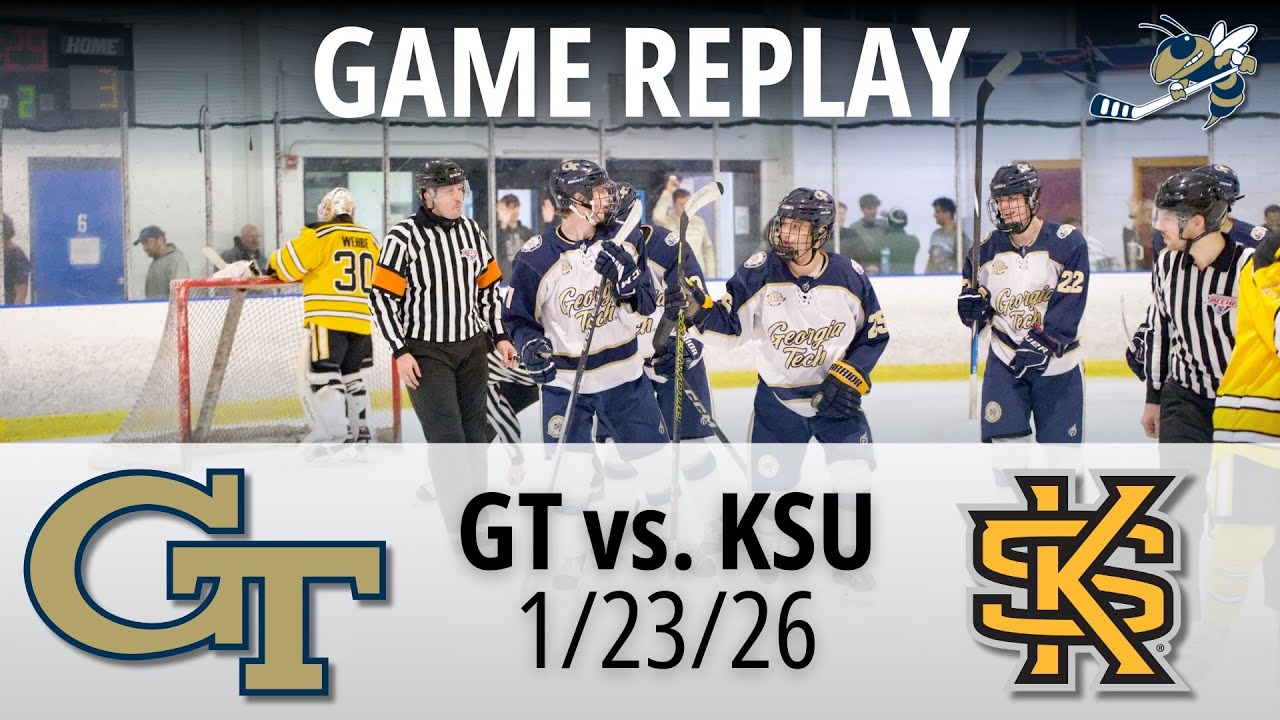 GAME REPLAY: Georgia Tech vs. Kennesaw State | ACC Hockey | 1/23/26