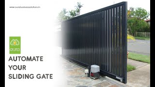 Automatic Sliding Gates | How It Works? | Remote Controlled Gates | Aura Business Solutions