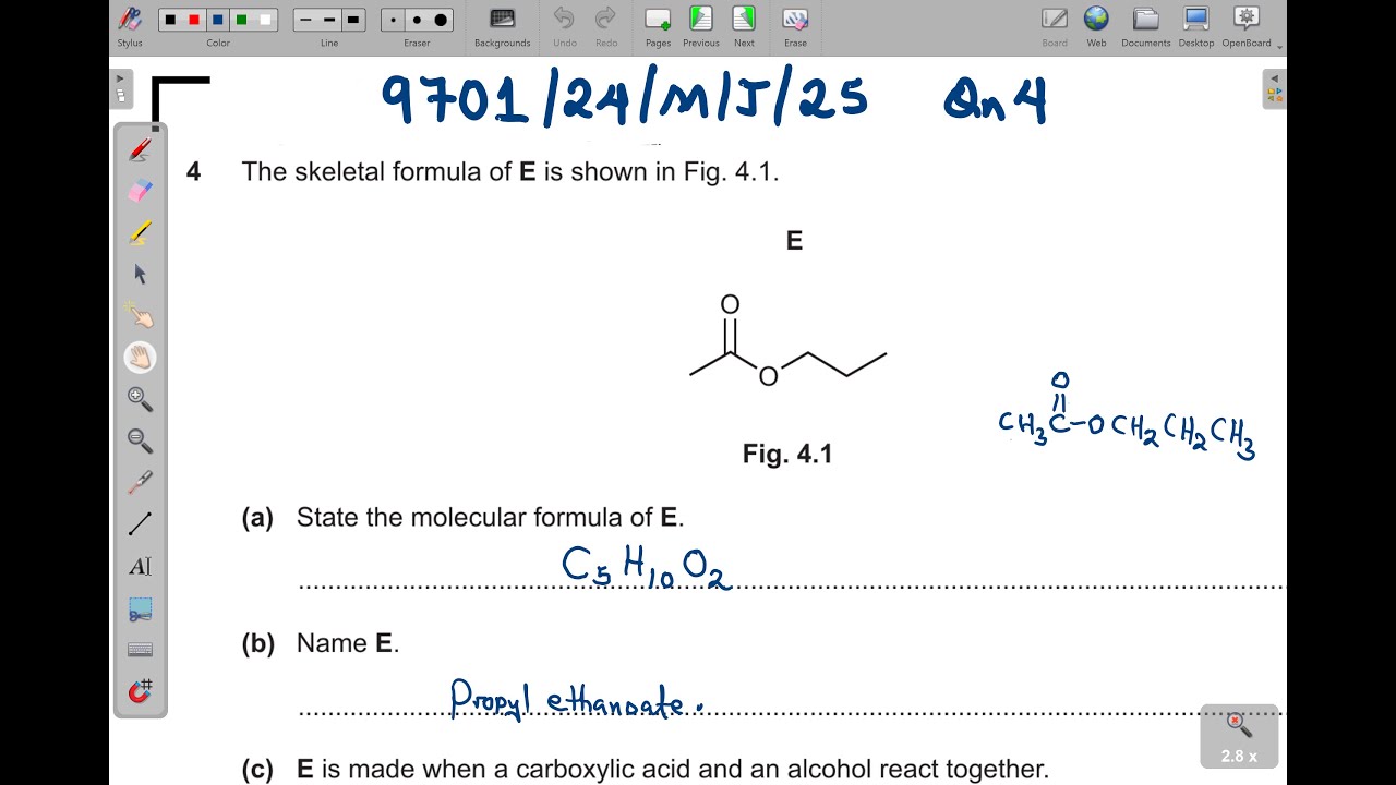 9701/24/M/J/25 - Qn4 - AS LEVEL CHEMISTRY PAPER 24 MAY/JUNE 2025