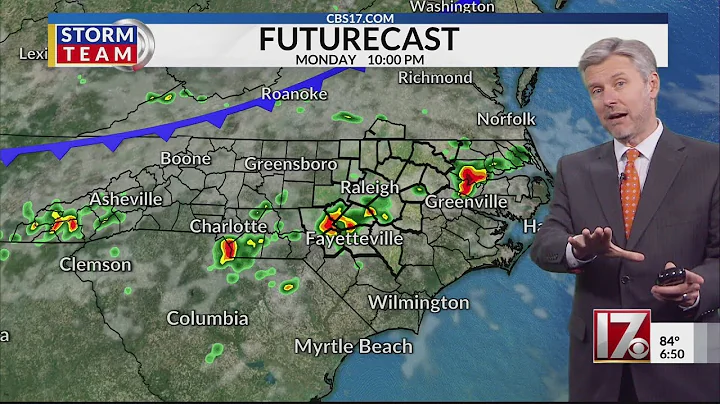 July Cold Front Coming To North Carolina - Wes Hohenstein Forecast July 19 2025