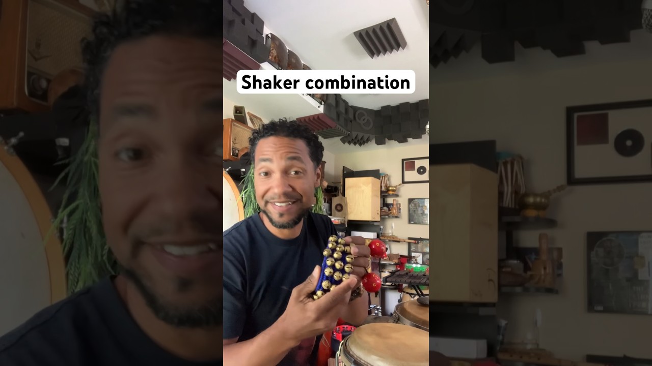 Shaker and bell combination 