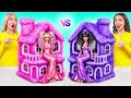 素晴らしいドールハウスを作ります | ピンク対パープル Multi DO Girls