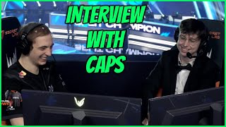 Caedrel Interviews G2 CAPS After Winning LEC Finals