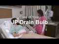 Care of Your Jackson-Pratt Drain