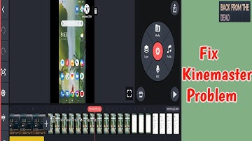 How to Fix Kinemaster There is not enough space available to export problem | Kinemaster Storage