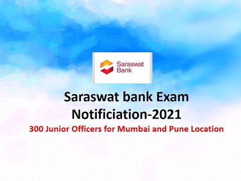Saraswat Bank -  Recruitment for the Post of Junior Officers Marketing and Operation