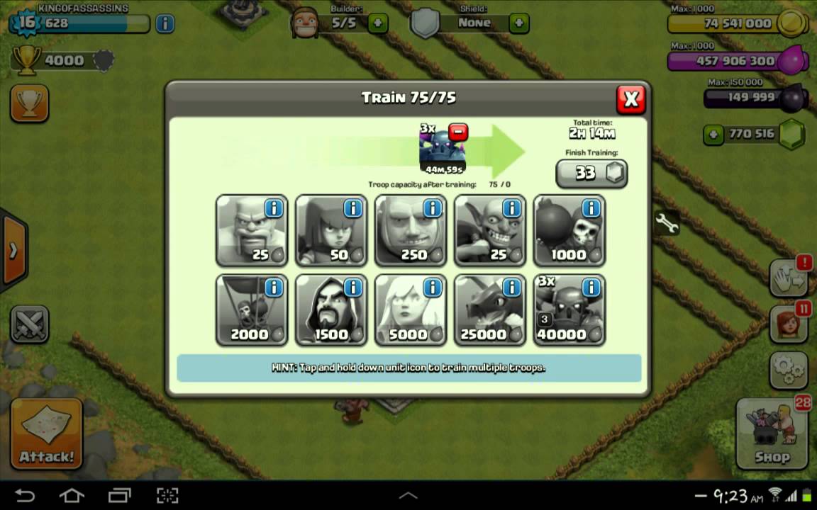 Wie Kann Man Bei Clash Of Clans Hacken UNLIMITED TROOPS HACK IN CLASH OF CLANS - YouTube