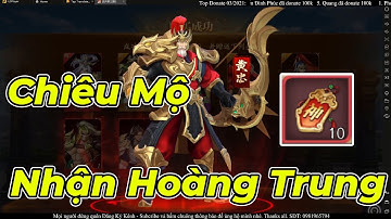 Tân OMG 3Q: CHIÊU MỘ 65 VÉ NHẬN NGAY 10 TƯỚNG TƯ CHẤT ĐỎ CỰC NGON | HOÀNG TRUNG TAM QUỐC