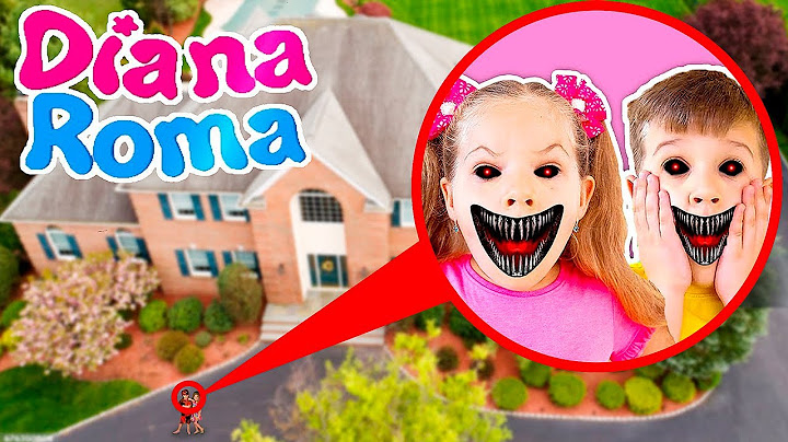 my drone captured EVIL Diana.EXE and Roma.EXE in Real Life!