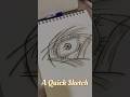 Gojo Eyes Sketch #anime #drawing #sketch #jjkseason3 #trending #gojo