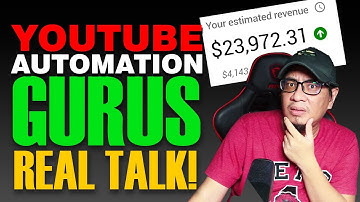 REAL TALK SA MGA YOUTUBE AUTOMATION GURUS