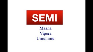 semi | semi za kiswahili | vipera vya semi