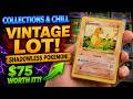 COLLECTIONS & CHILL Some of The OLDEST Pokemon Cards!