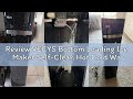 Review VECYS Bottom Loading Ice Maker Self-Clean Hot Cold Water Dispenser for 5 Gallon Bottle, 22LBS