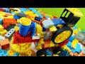 DIY How to build mini grass cutting vehicle from bloks ブロック Satisfying video