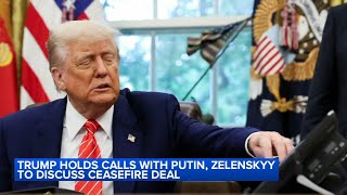 Trump says Russia-Ukraine ceasefire talks will begin immediately following call with Putin