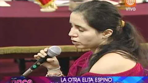 La otra Elita Espino sus gestos la contradicen - A...