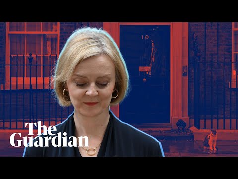 Liz Truss, lettuce and a lectern: 25 hours of chaos in three minutes