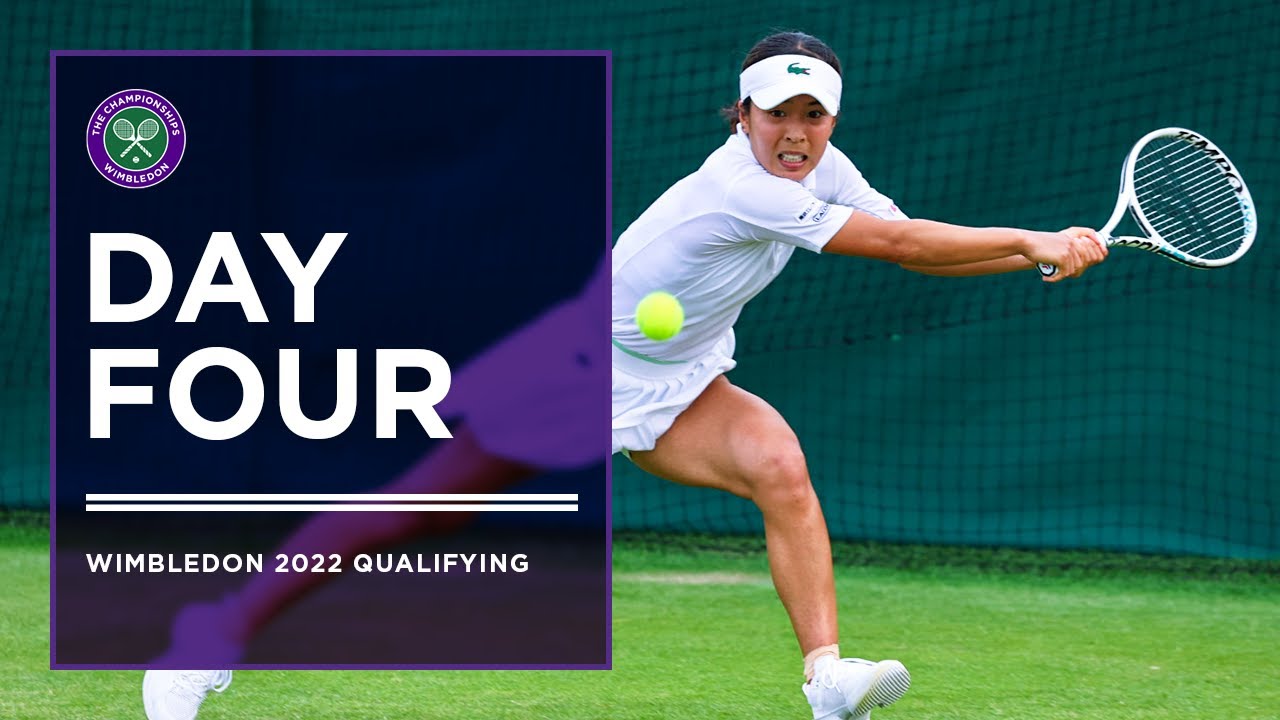 LIVE Wimbledon Qualifying Day 4