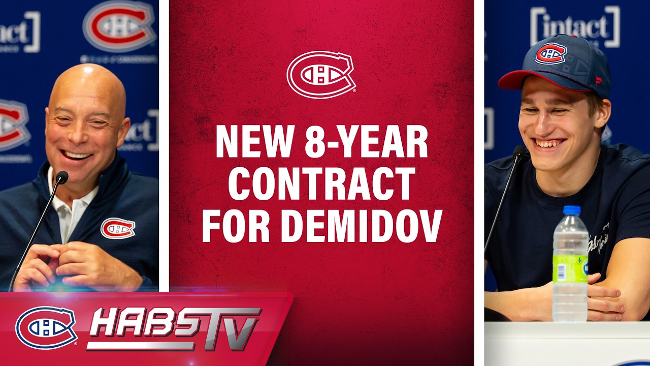 Demidov and Hughes discuss contract extension | FULL PRESS CONFERENCE