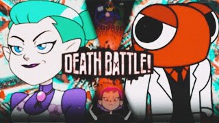 death battle fan made trailer odalia blight vs red (the owl house vs rainbow friends)