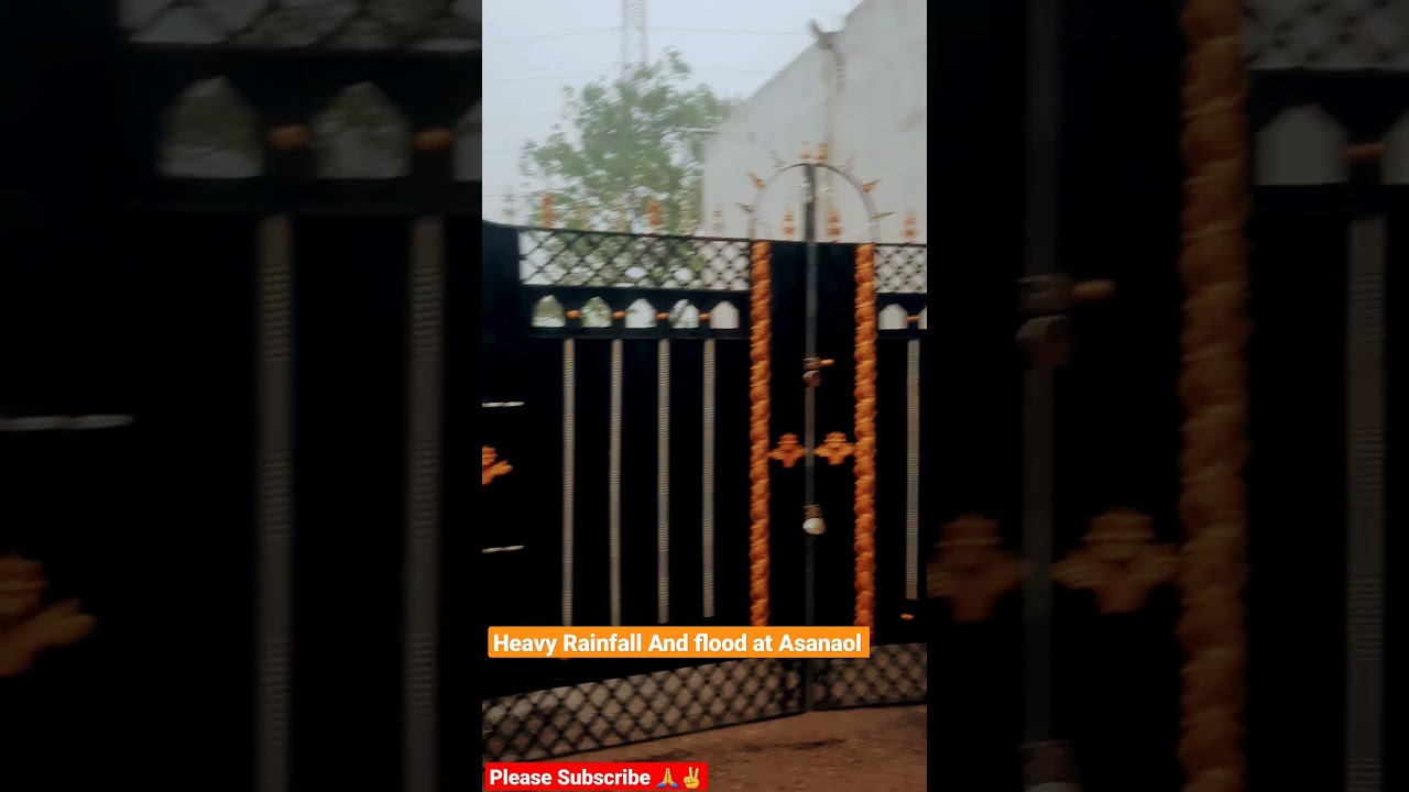 🛑heavy Rainfall and flood at asansol today | Asansol Flood news 🛑 